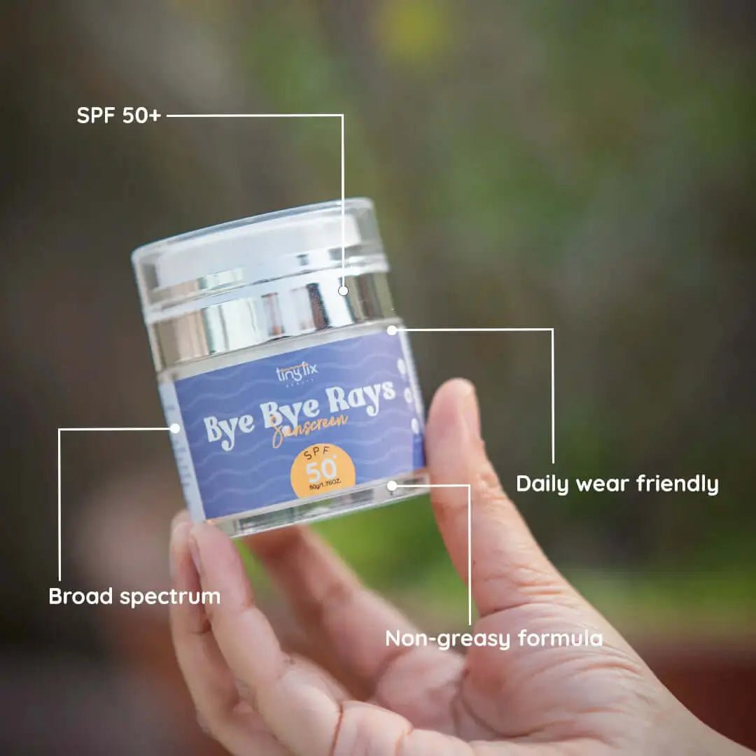 Tiny Fix Beauty Bye Bye Rays Sunscreen
