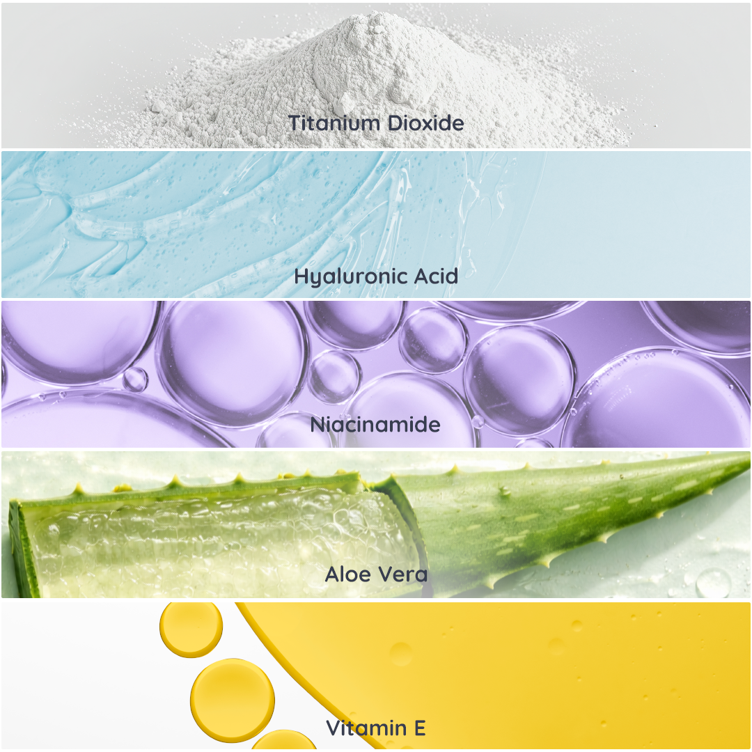 Bye Bye Rays Sunscreen | 50 SPF++++  Suitable for All Skin Types | With Hyaluronic Acid, Niacinamide & Vitamin E